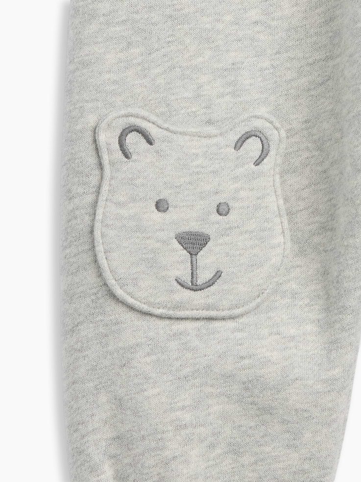 Image number 3 showing, Baby VintageSoft Brannan Bear Knee Patch Joggers