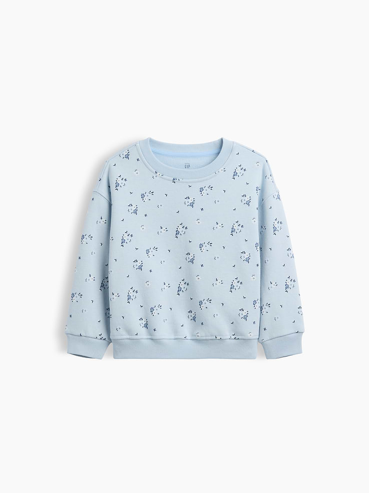 Image number 1 showing, Baby & Toddler VintageSoft Print Sweatshirt