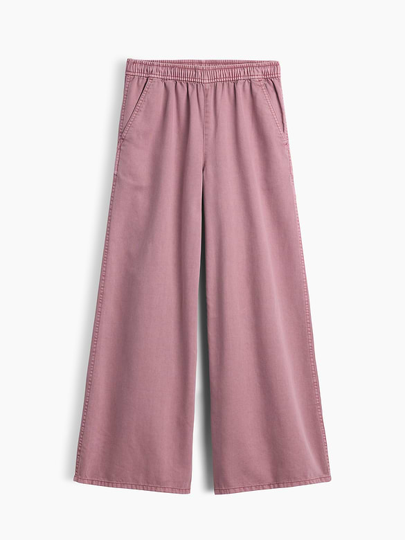 Kids Easy Wide-Leg Utility Pants