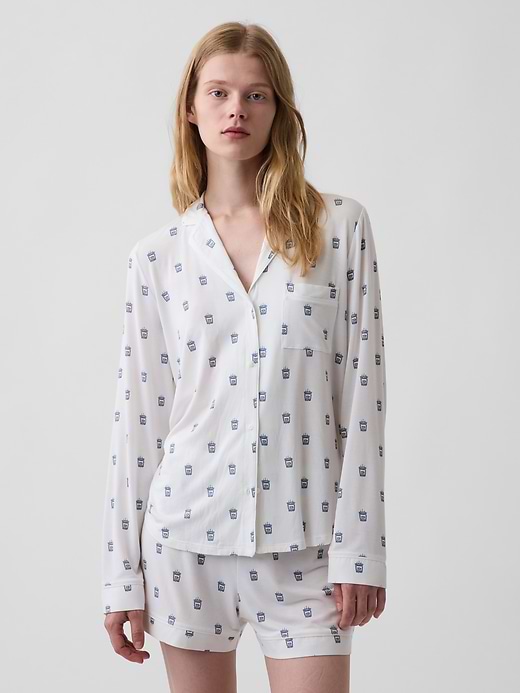 SoftMade Modal PJ Top by Gap