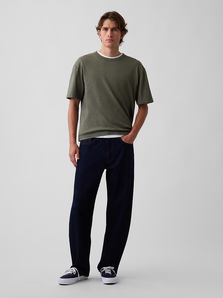 Image number 1 showing, Baggy Barrel Jeans