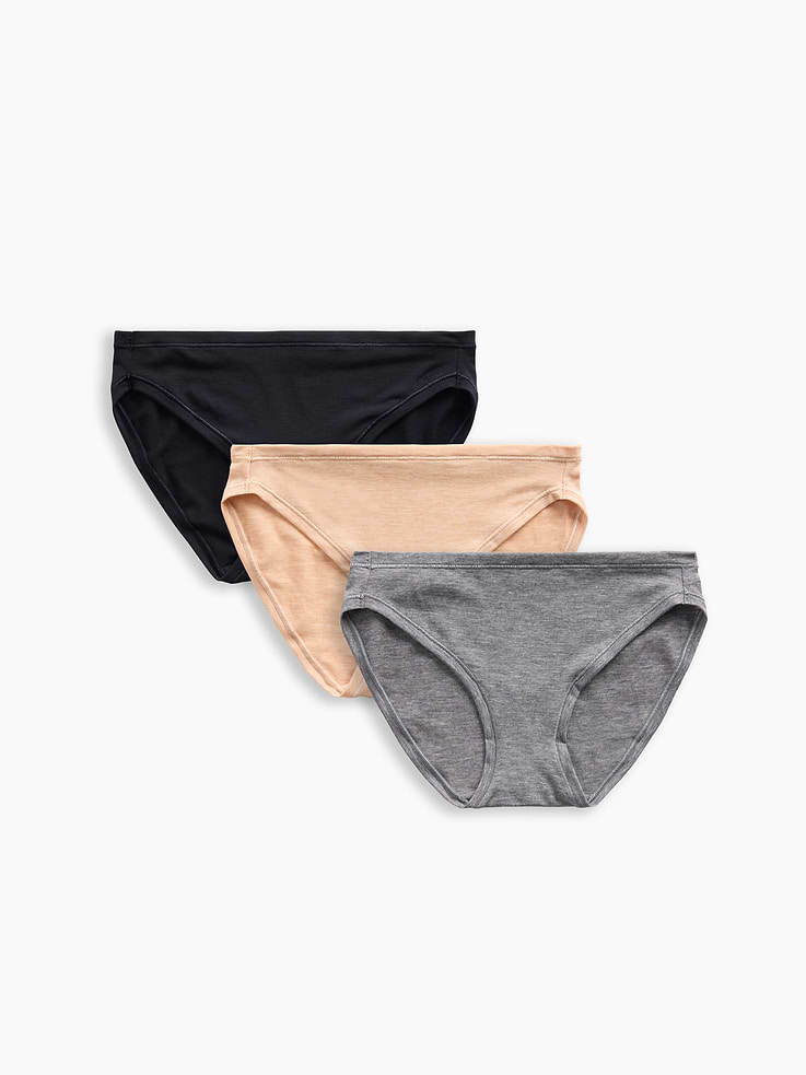 Image number 1 showing, Breathe Bikini Underwear (3-Pack)