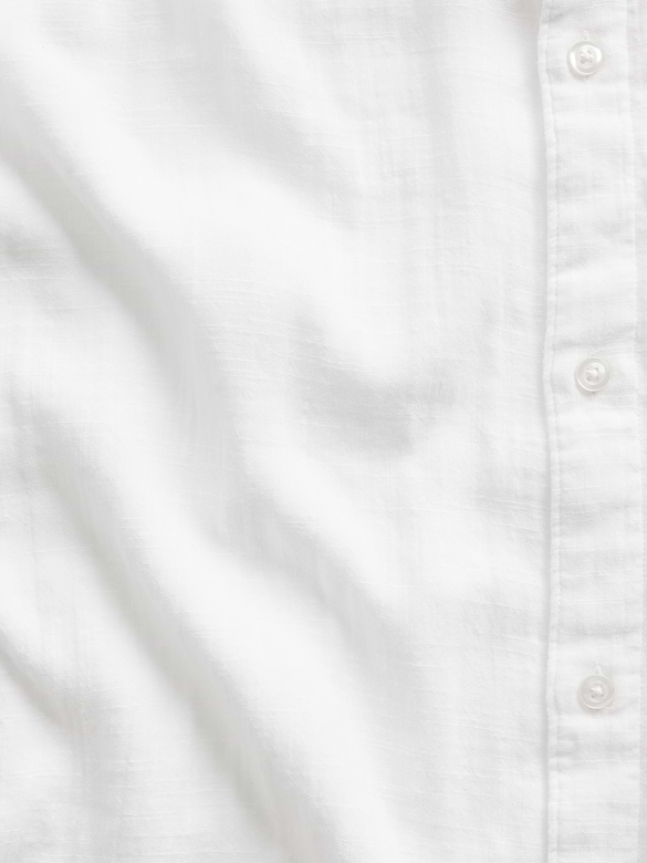Gauze Shirt in Boxy Fit