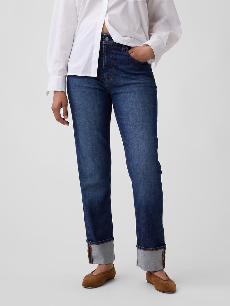 Image number 2 showing, Curvy High Rise '90s Slim Straight Jeans