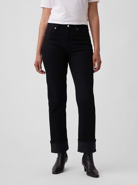 Curvy High Rise '90s Slim Straight Jeans