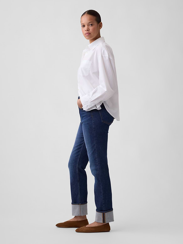 Curvy High Rise '90s Slim Straight Jeans