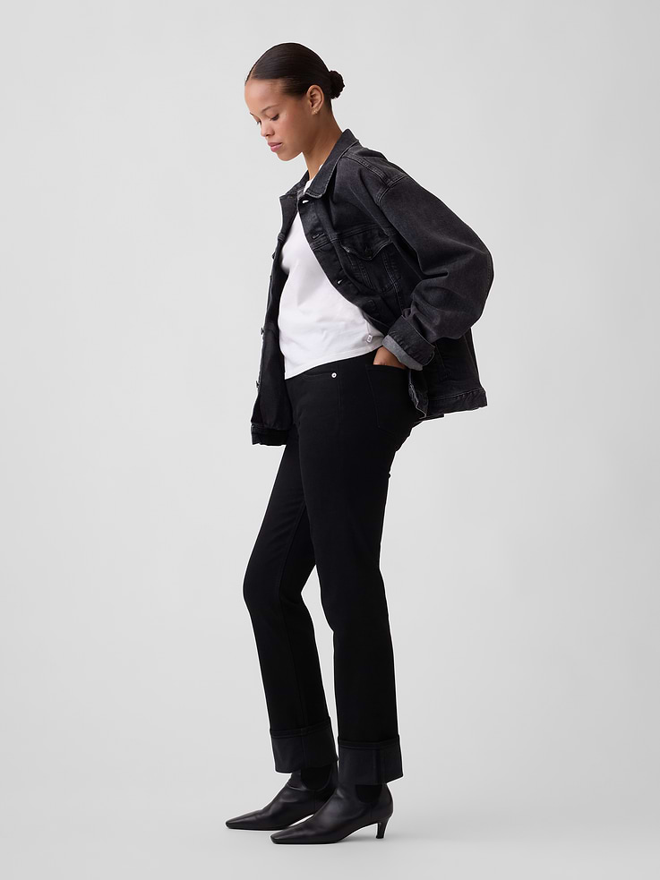 Image number 3 showing, Curvy High Rise '90s Slim Straight Jeans