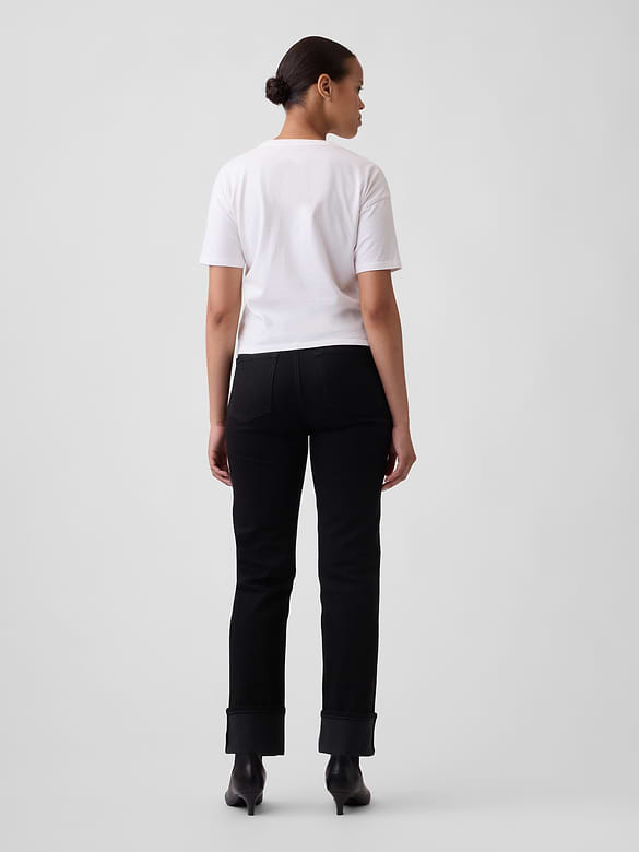 Curvy High Rise '90s Slim Straight Jeans