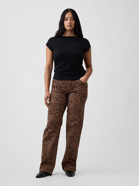 Low Rise '90s Loose Jeans