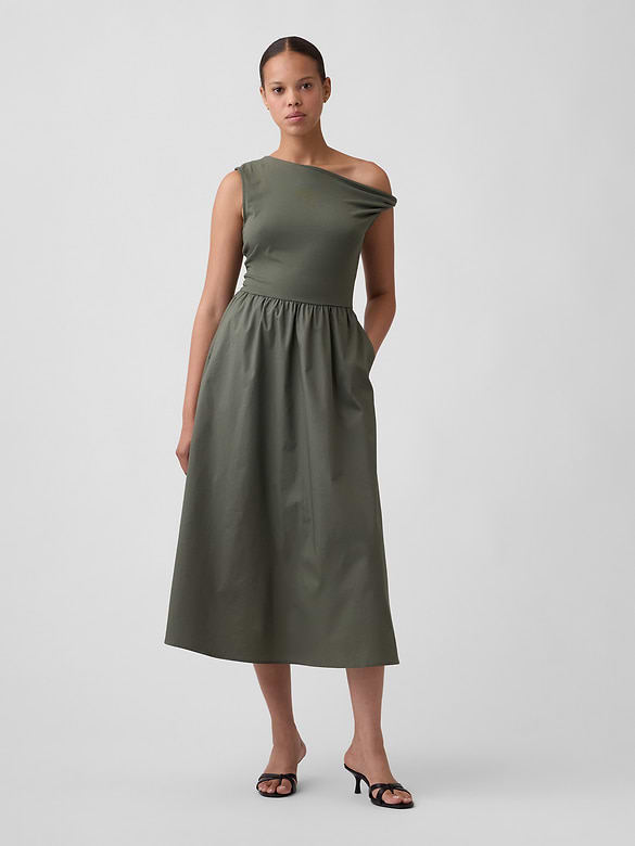 One-Shoulder Maxi Dress