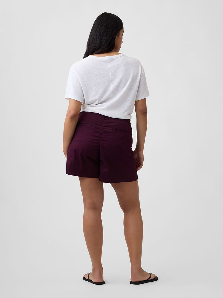 Image number 6 showing, 5" Mid Rise Downtown Khaki Shorts