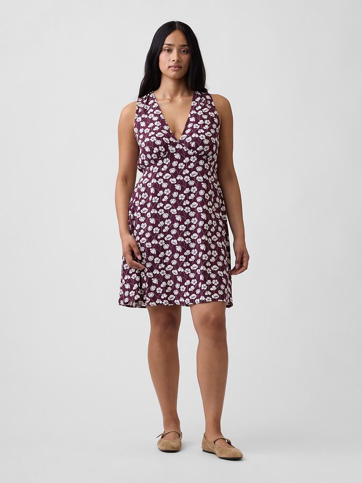 Image number 4 showing, Sleeveless V-Neck Mini Dress