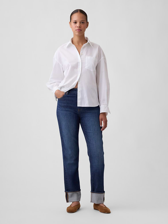 Curvy High Rise '90s Slim Straight Jeans