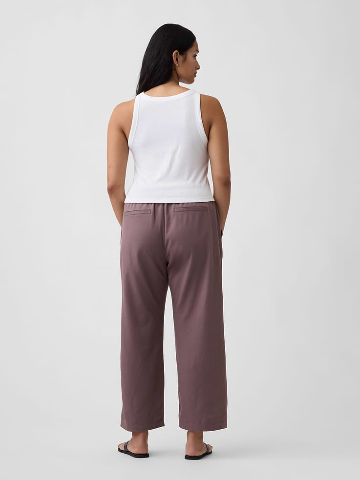 Image number 6 showing, Mid Rise Easy Twill Pants