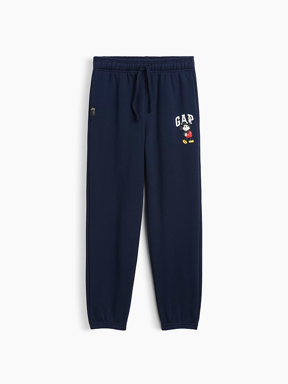 GapKids × Disney Mickey Mouse Relaxed Logo Joggers