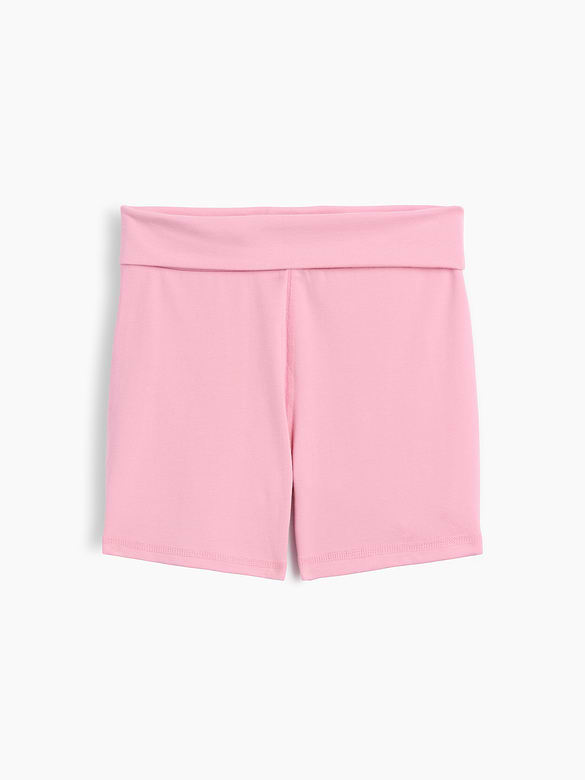 Kids Pull-On Foldover Bike Shorts