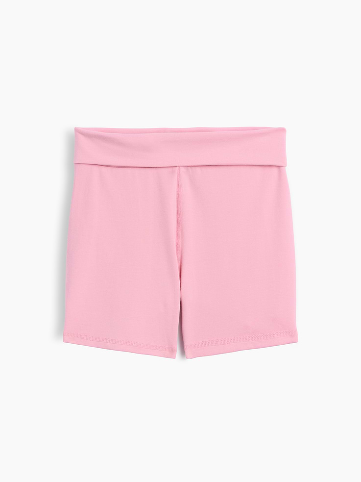 Image number 1 showing, Kids Pull-On Foldover Bike Shorts