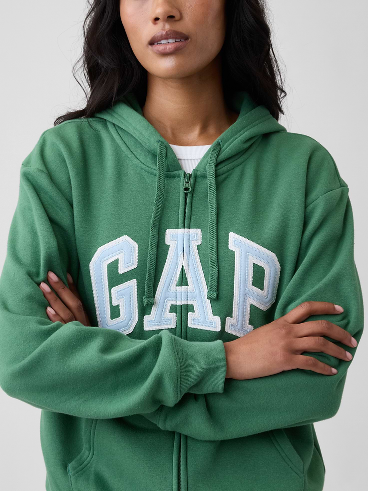 Image number 4 showing, Relaxed Gap Logo Zip Hoodie