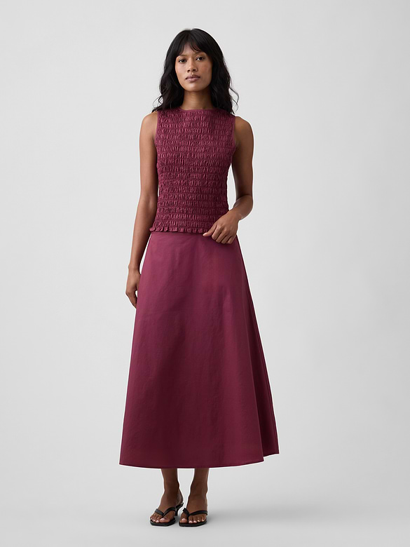 Pull-On Maxi Skirt