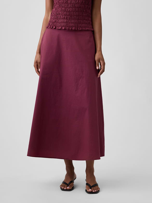 Pull-On Maxi Skirt