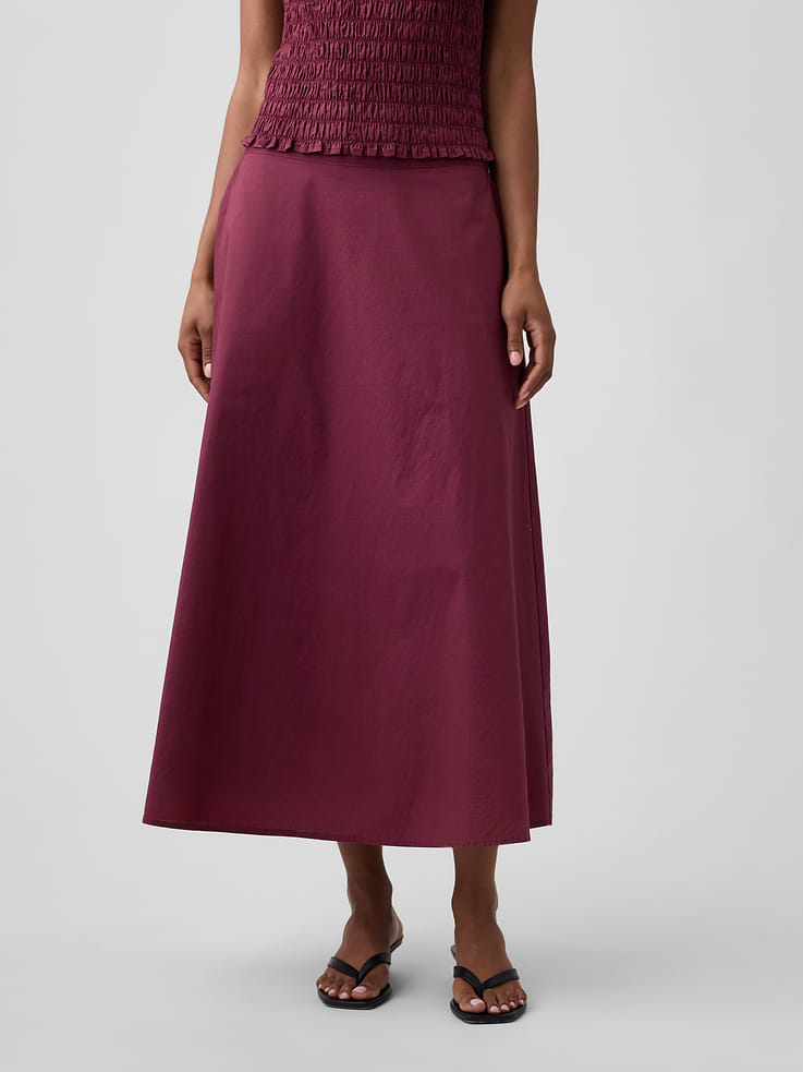 Image 3 of 5, Pull-On Maxi Skirt