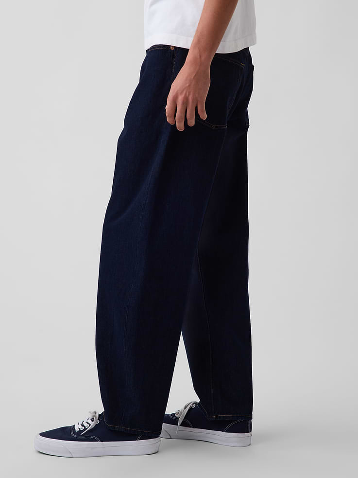 Image number 3 showing, Baggy Barrel Jeans