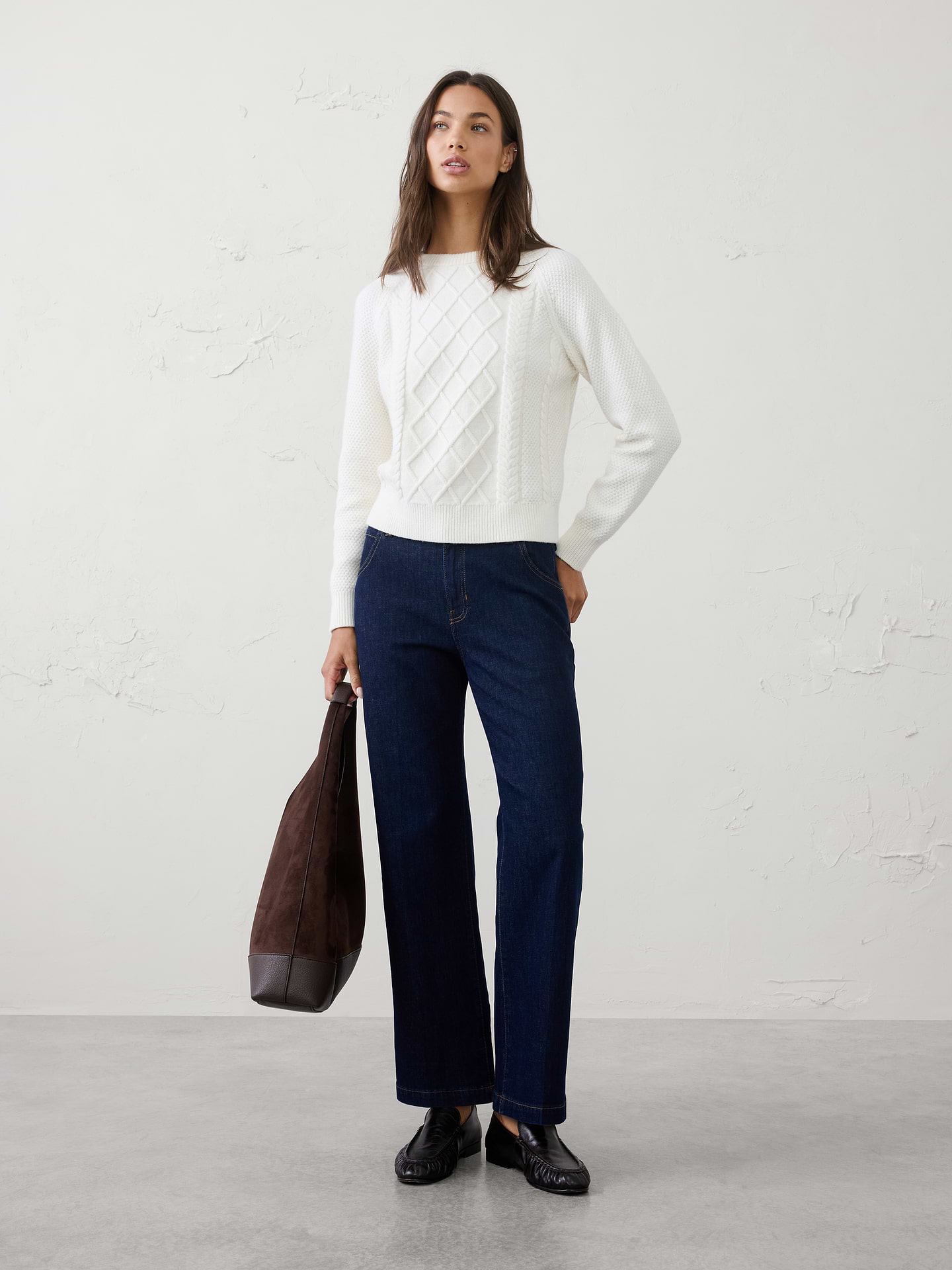 Image number 1 showing, Perfectly Soft Cable Sweater