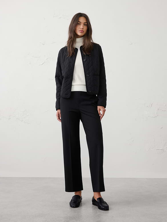 Hayden Sculpted Stretch Straight High-Rise Pant