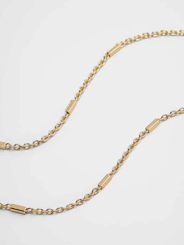 Bar Link Chain Necklace