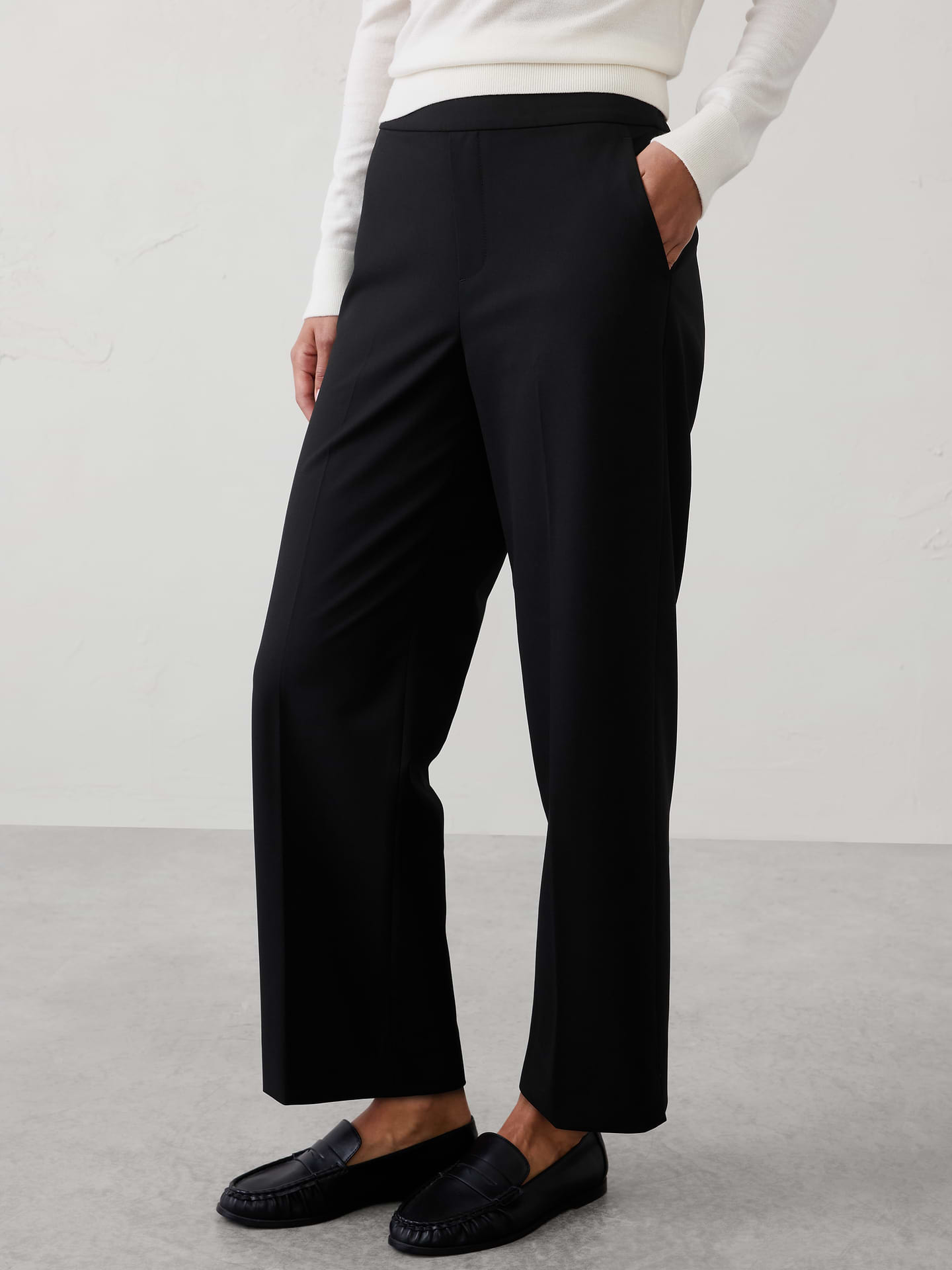 Image number 3 showing, Hayden Sculpted Stretch Straight High-Rise Pant