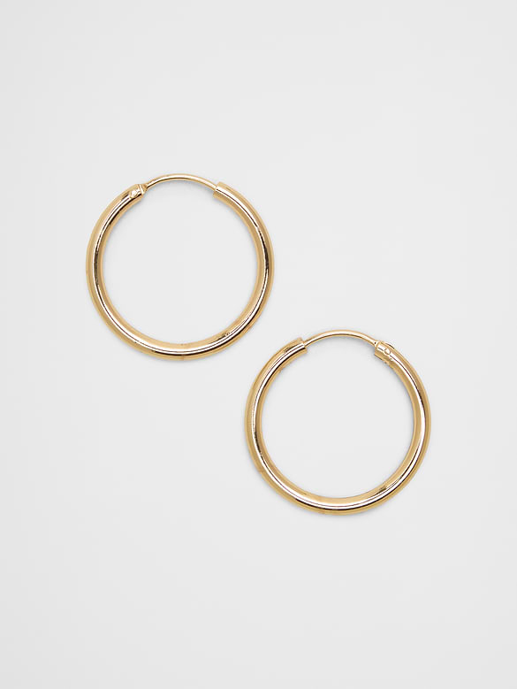Endless Huggie Hoop Earrings