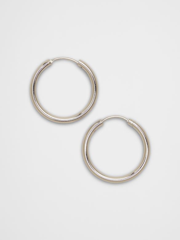 Endless Huggie Hoop Earrings
