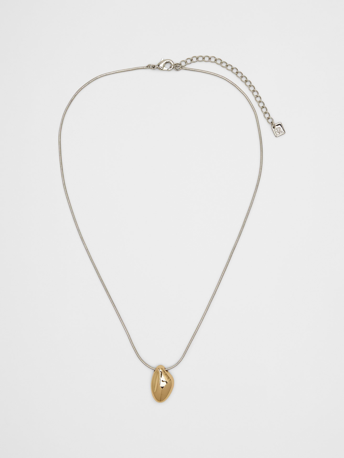 Image number 1 showing, Mixed Metal Sculptural Pendant