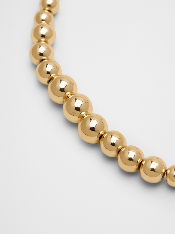 Graduated Beaded Pull-Thru Bracelet