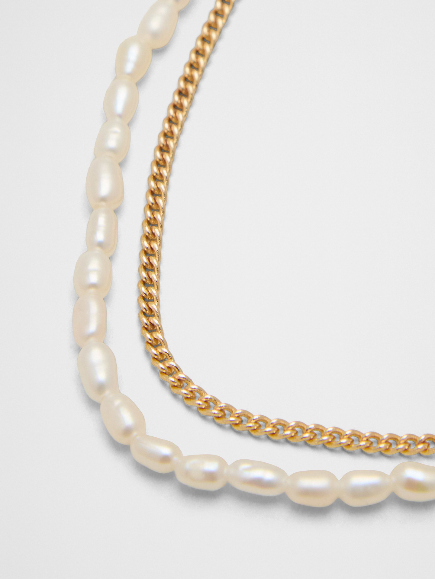 Image number 2 showing, Pearl Seed Bead Layered Pull-Thru Bracelet