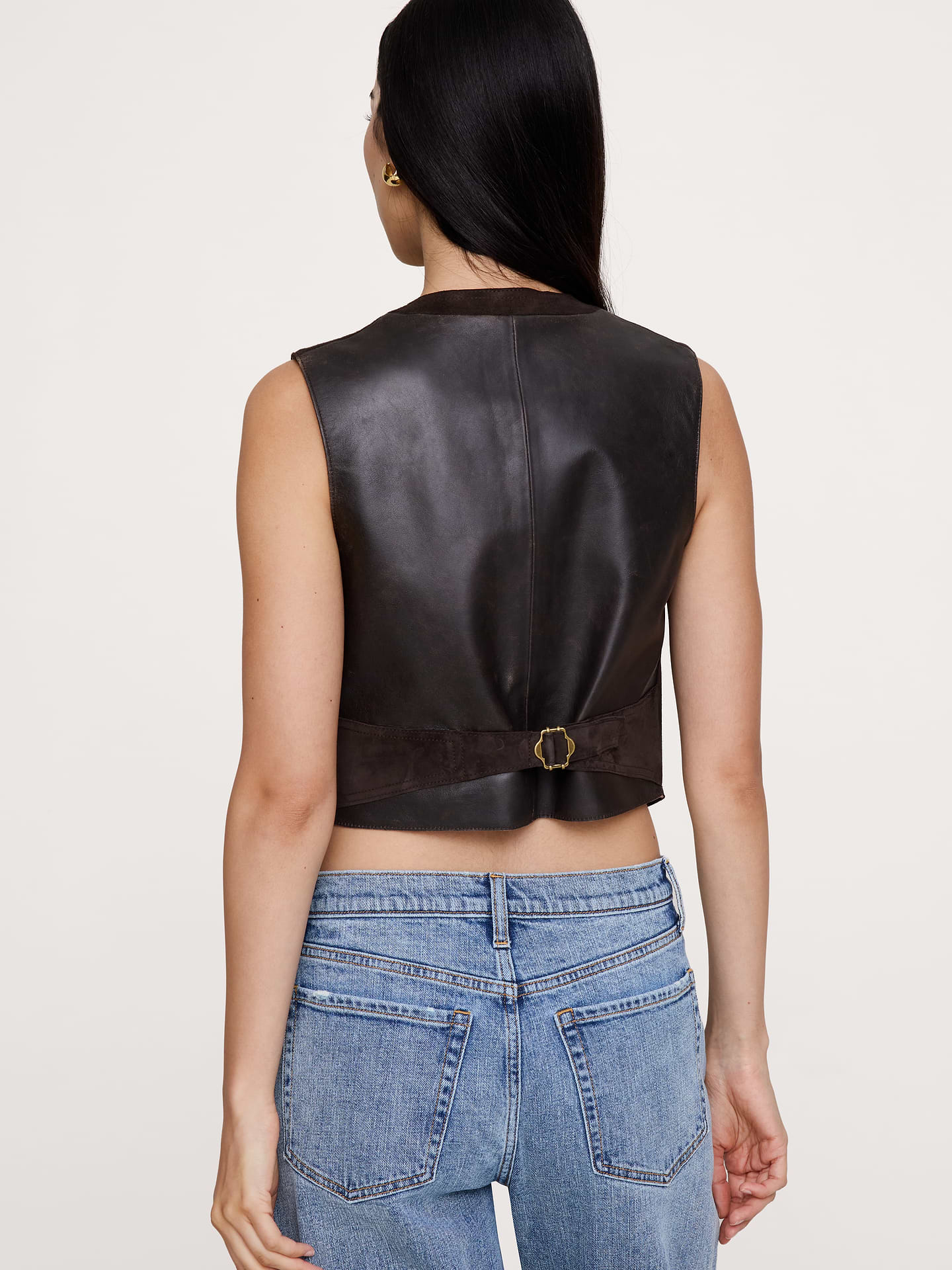 Image number 3 showing, Suede Pocket Vest