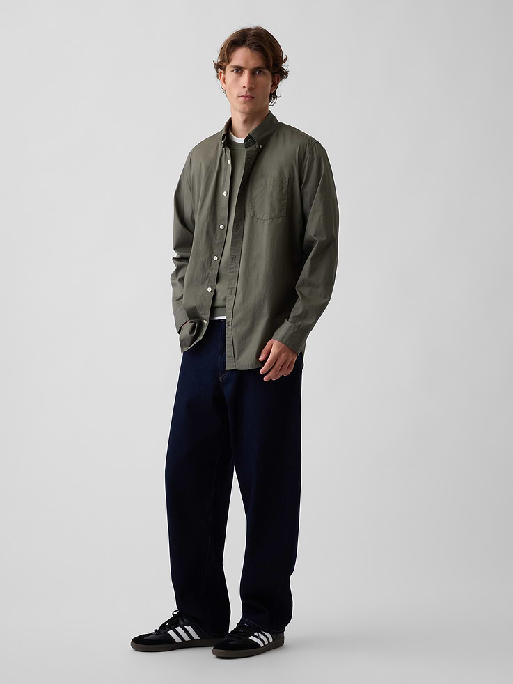 Image number 2 showing, Organic Cotton Poplin Classic Shirt