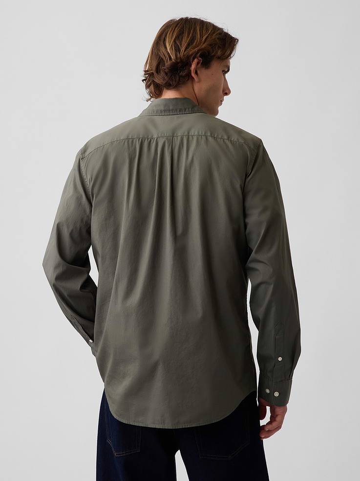 Image number 3 showing, Organic Cotton Poplin Classic Shirt