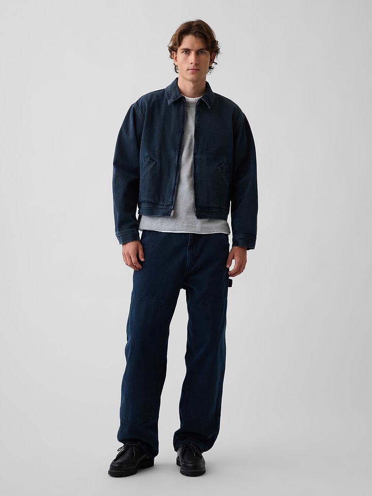 Image number 2 showing, Denim Boxy Workwear Jacket