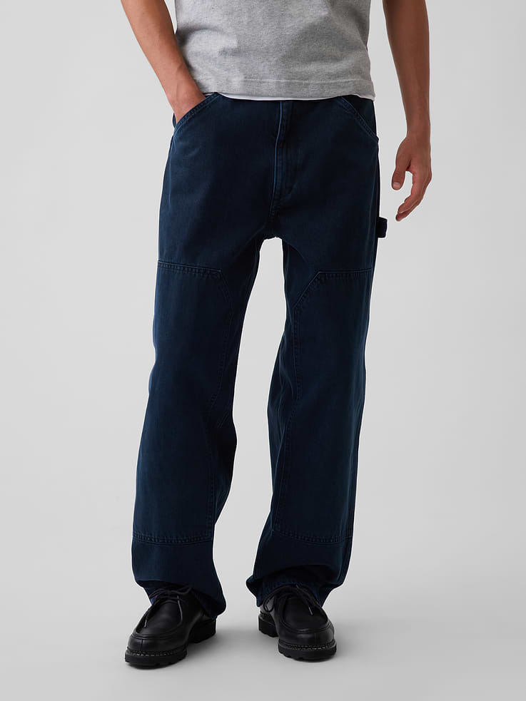 Image number 2 showing, Baggy Double-Knee Carpenter Jeans