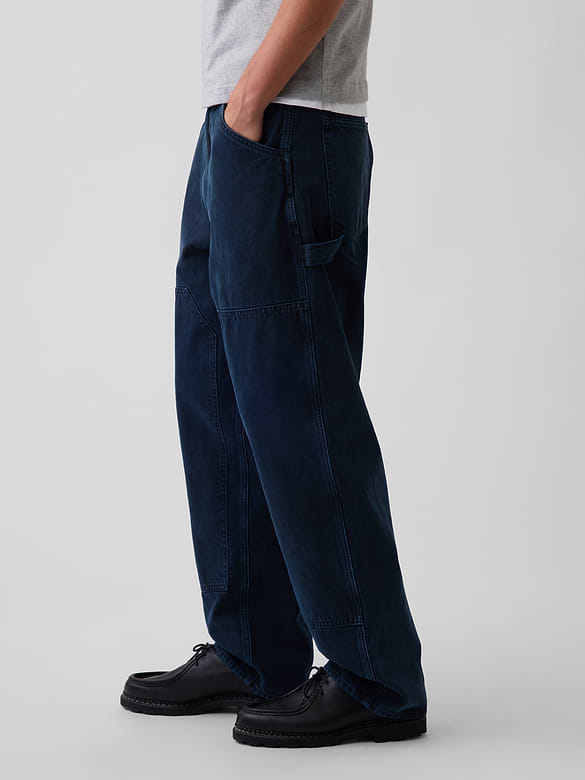 Baggy Double-Knee Carpenter Jeans