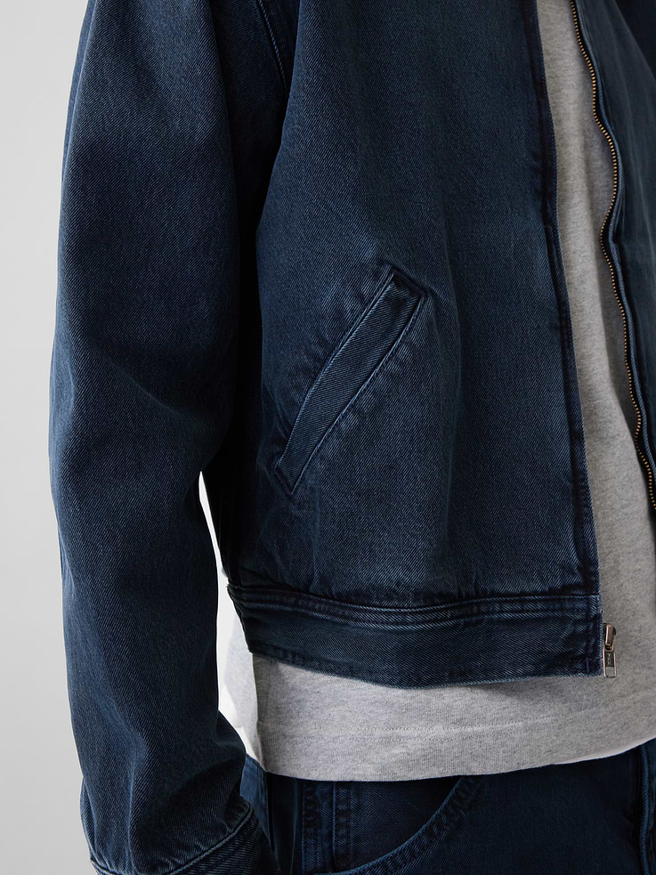 Image number 4 showing, Denim Boxy Workwear Jacket