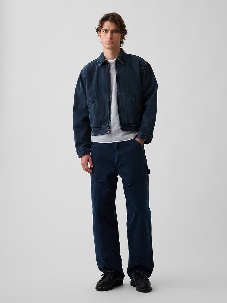 Image number 5 showing, Baggy Double-Knee Carpenter Jeans