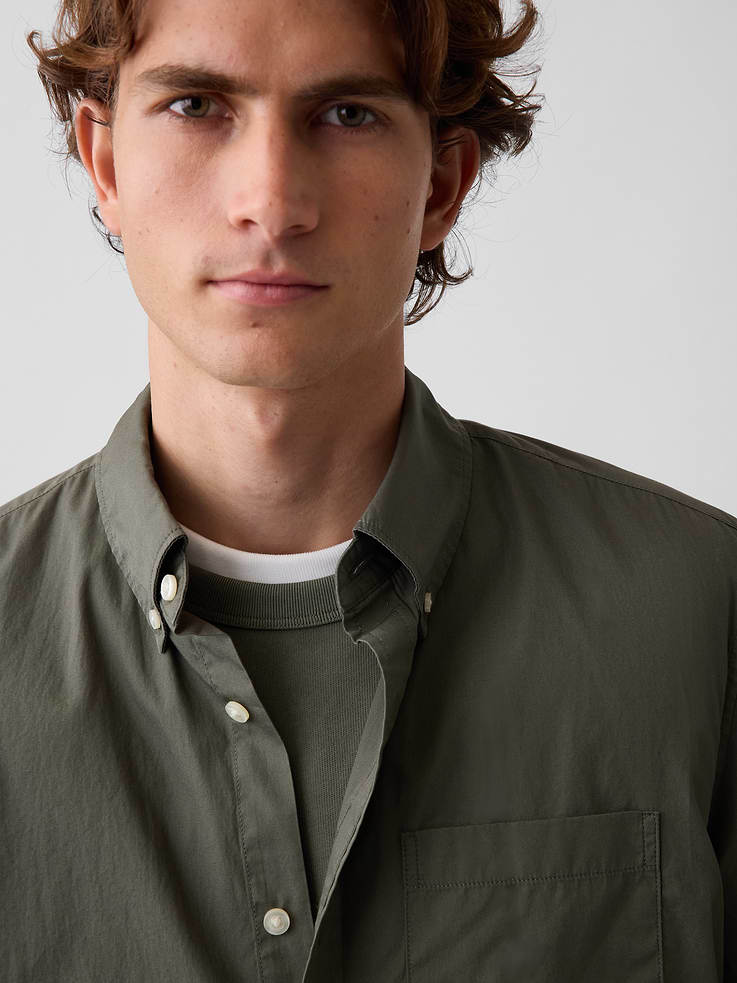 Image number 4 showing, Organic Cotton Poplin Classic Shirt