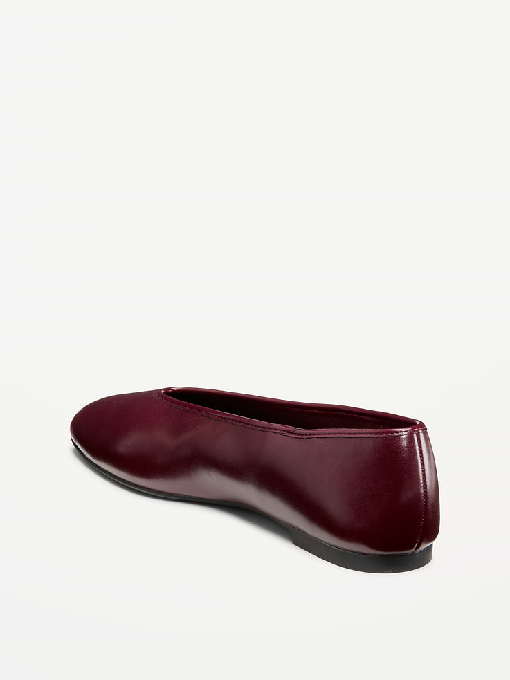 Image number 4 showing, V-Cut Ballet Flats