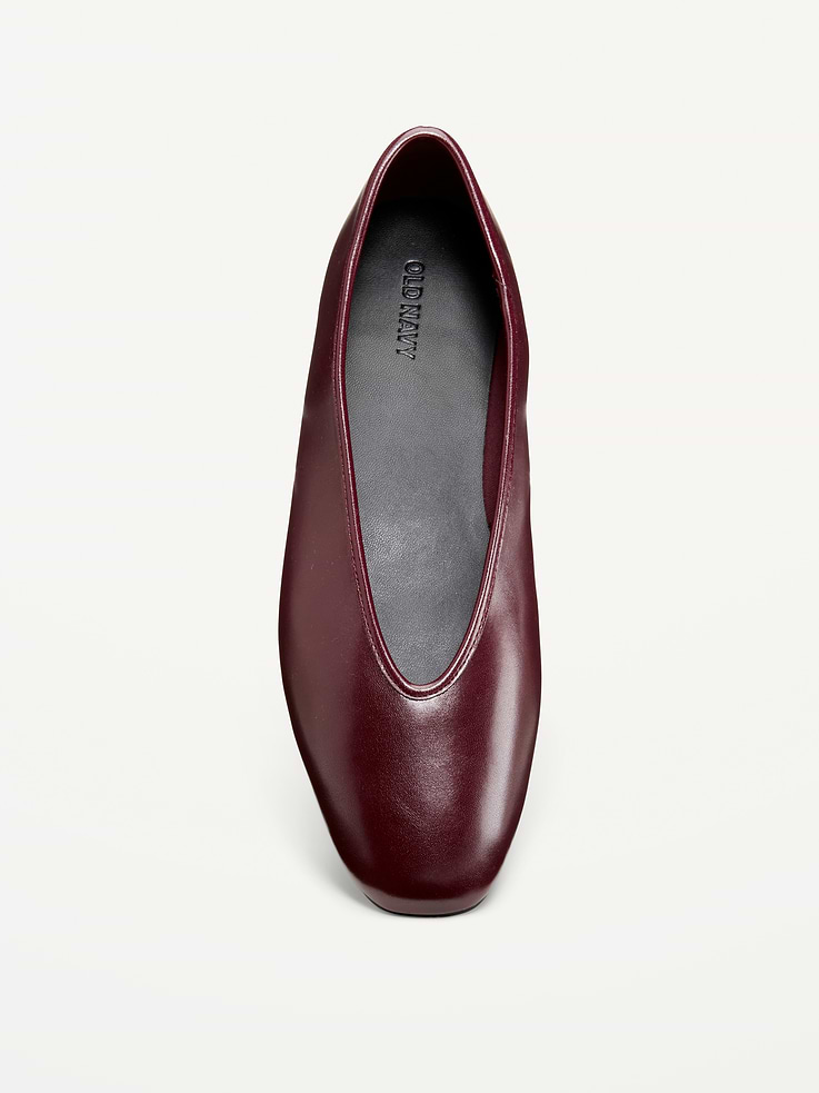 Image number 2 showing, V-Cut Ballet Flats