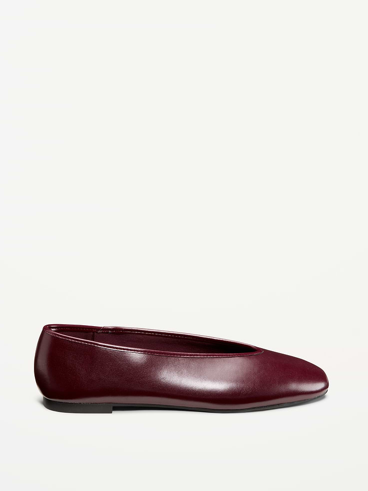 Image number 3 showing, V-Cut Ballet Flats