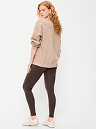 Image number 3 showing, High-Waisted Jersey Fashion Layering Leggings