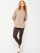 Image number 1 showing, High-Waisted Jersey Fashion Layering Leggings