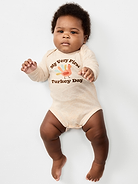 Image number 1 showing, Long-Sleeve Graphic Bodysuit for Baby